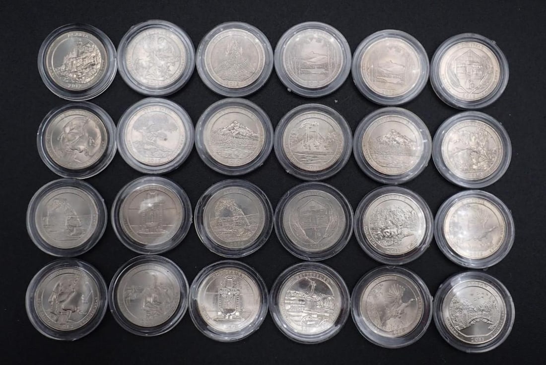 (44) Pc. U.S. National Parks Quarter Collection - 4