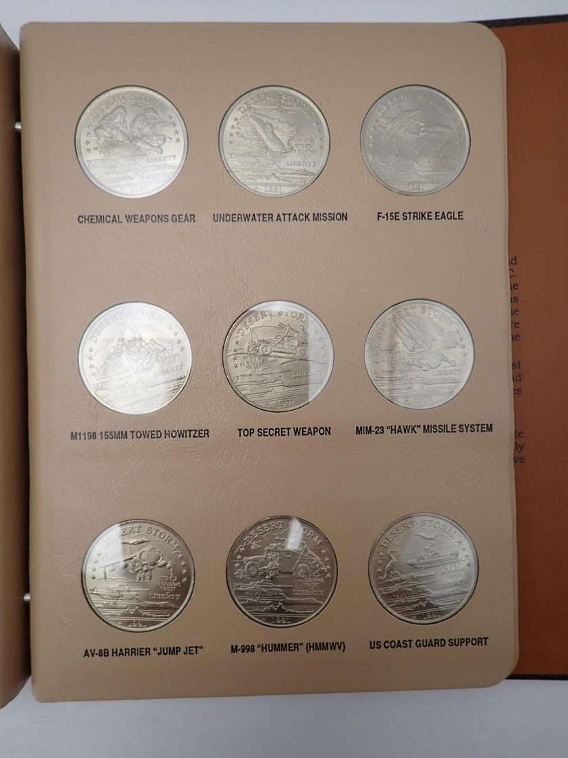 (30) Pc. Desert Storm Coin Collection - 14