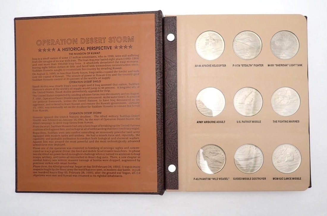 (30) Pc. Desert Storm Coin Collection - 2