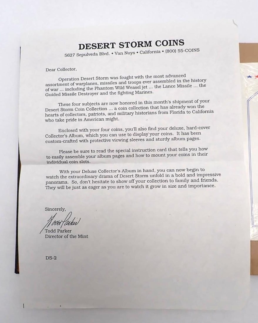 (30) Pc. Desert Storm Coin Collection - 8