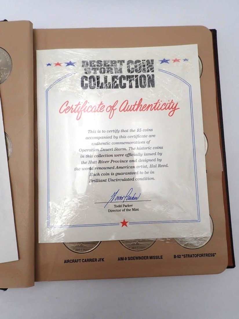(30) Pc. Desert Storm Coin Collection - 9