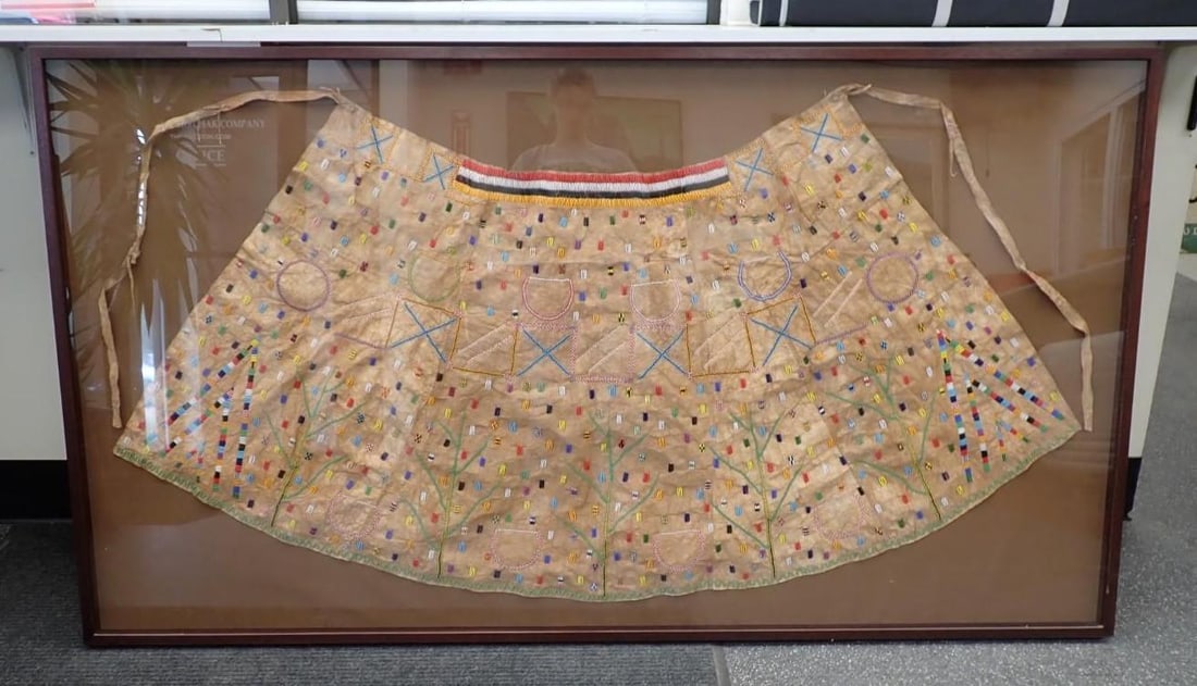 Beaded Leather Maasai Wedding Skirt - 2