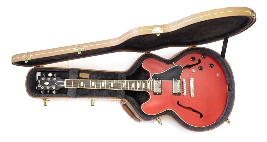 Gibson Memphis ES-335 Satin Semi-Hollowbody Electric Guitar - 13