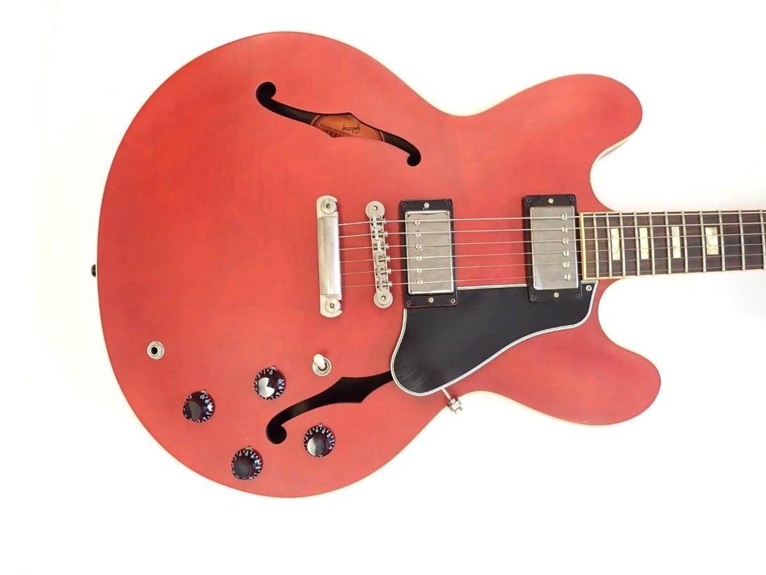 Gibson Memphis ES-335 Satin Semi-Hollowbody Electric Guitar - 2