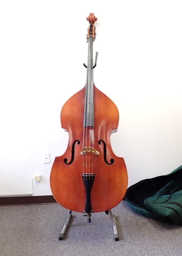 German 3/4 Size Upright Bass - 10