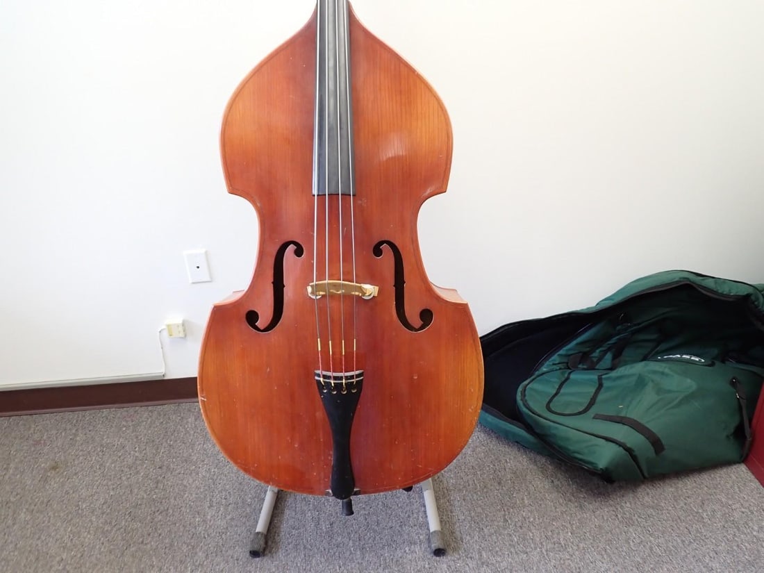 German 3/4 Size Upright Bass - 11
