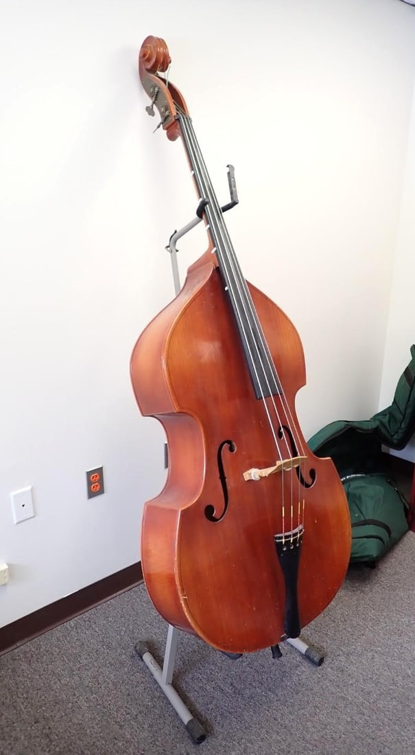 German 3/4 Size Upright Bass - 13