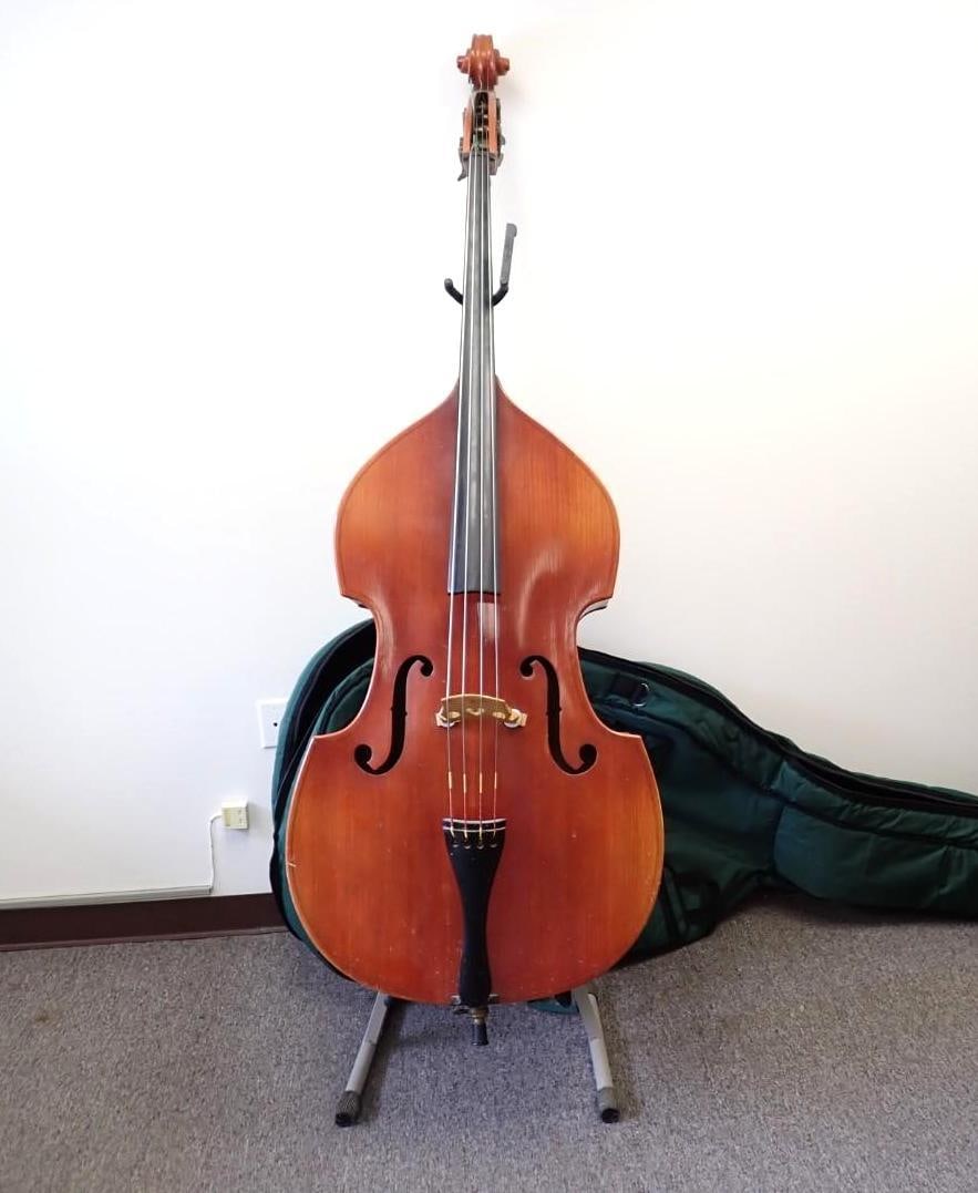 German 3/4 Size Upright Bass - 15