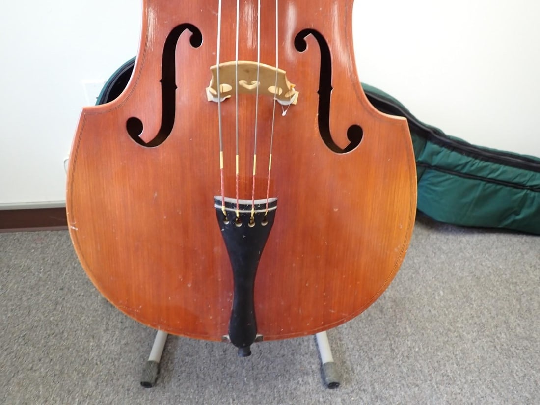 German 3/4 Size Upright Bass - 2