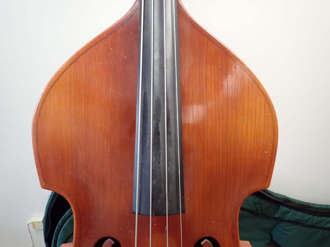 German 3/4 Size Upright Bass - 3