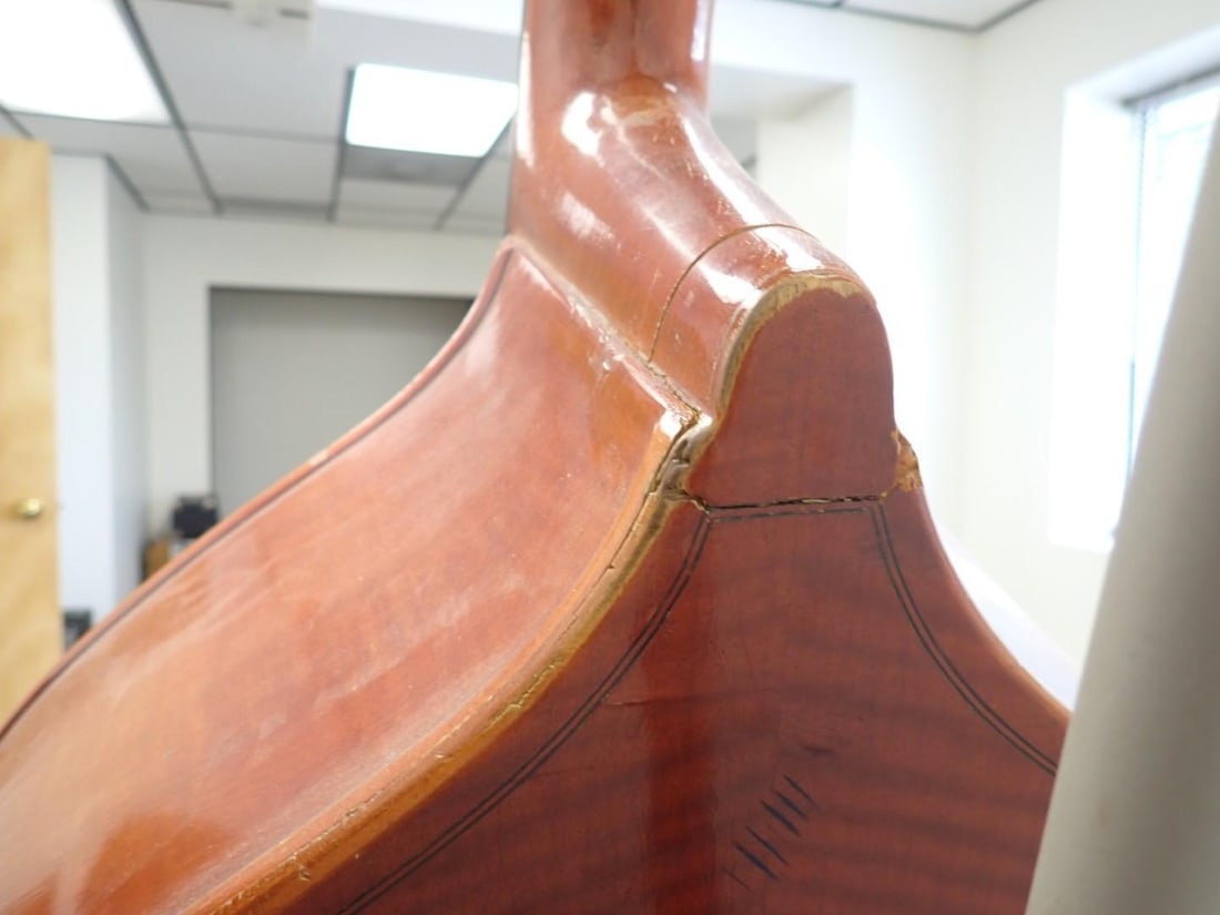 German 3/4 Size Upright Bass - 7