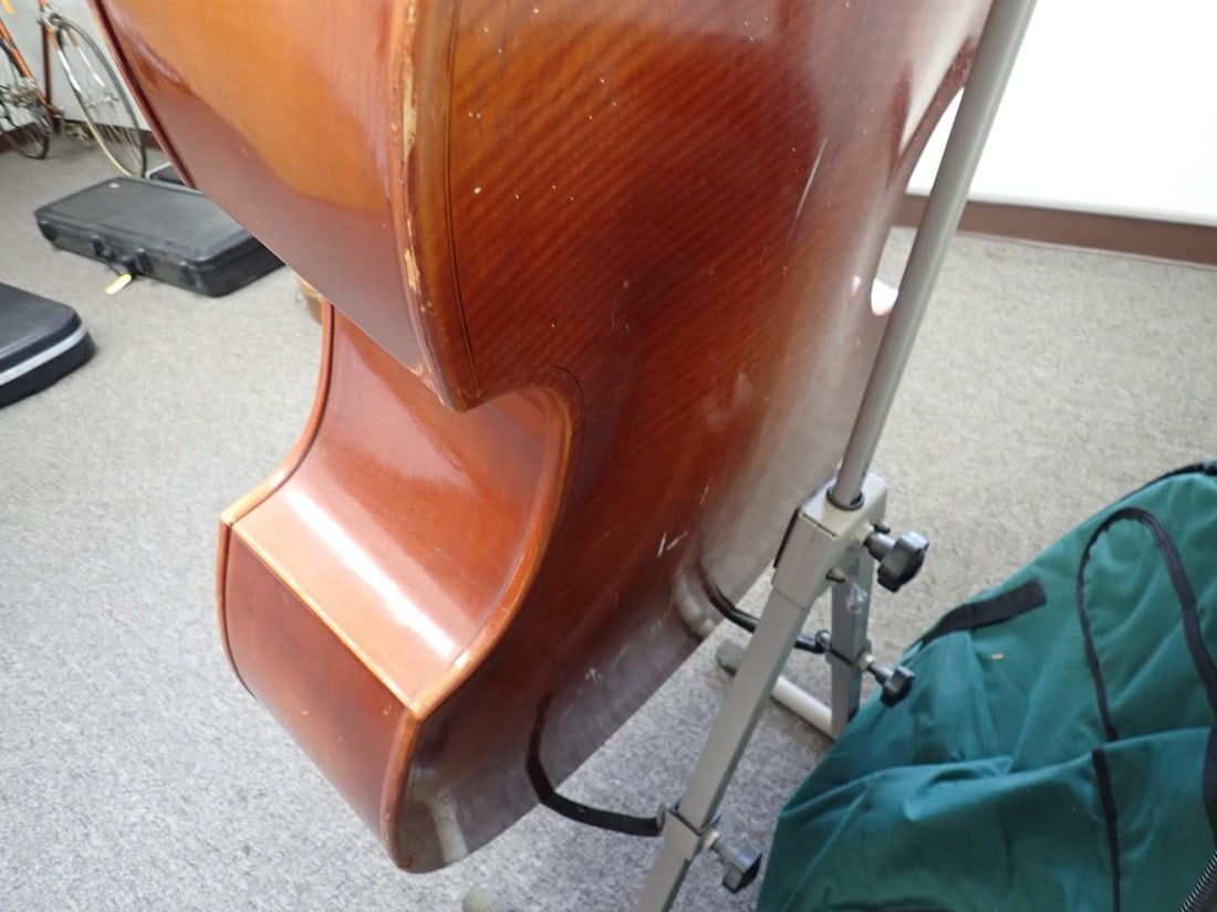 German 3/4 Size Upright Bass - 9