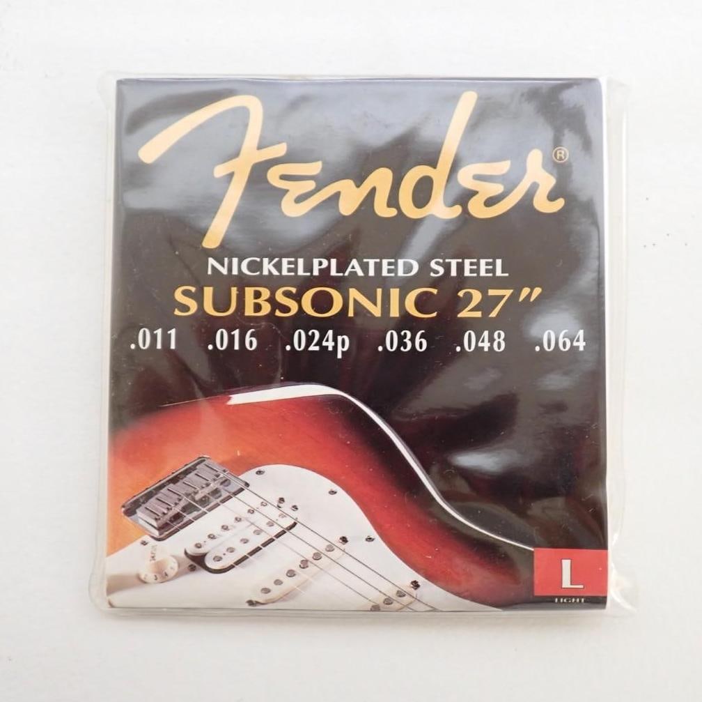 (13) Packages of Fender Subsonic 27" Steel Guitar Strings - 2