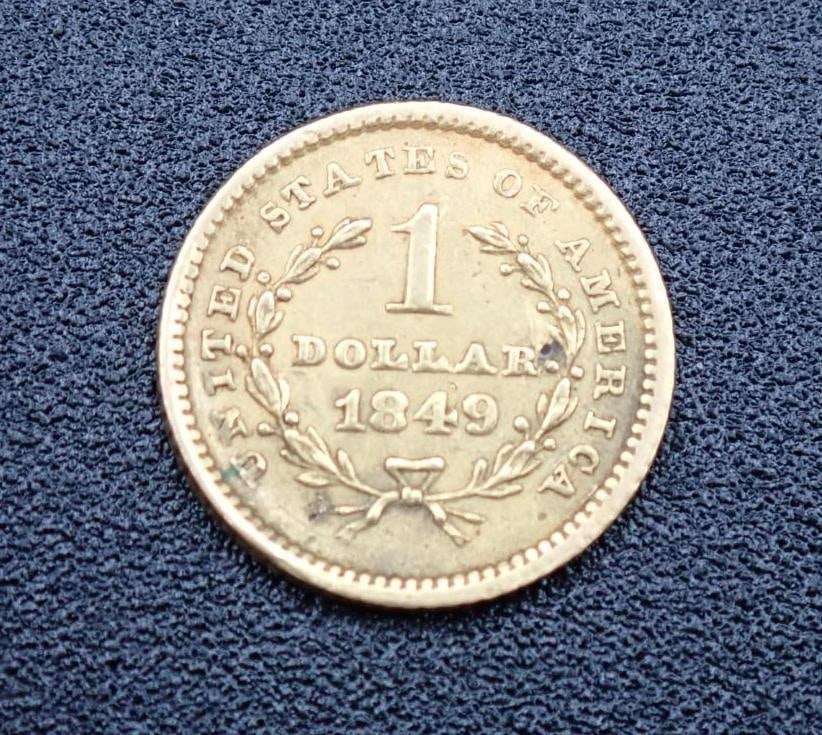 1849 U.S. Gold Dollar - 2
