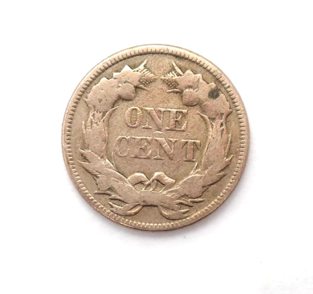 1857 U.S. Flying Eagle Cent - 2