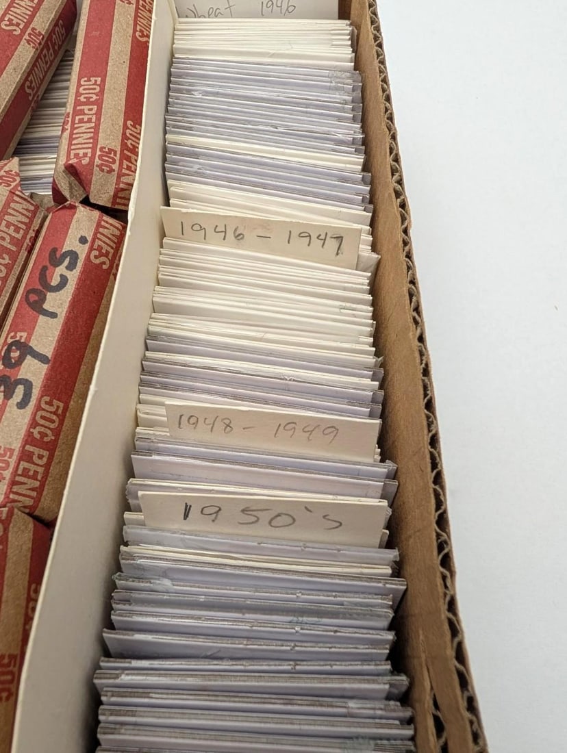 (475) U.S. Wheat Cents - 5