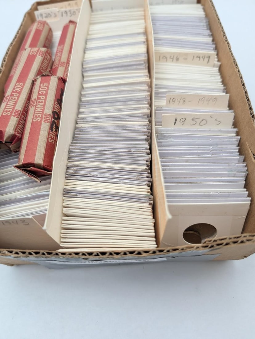 (475) U.S. Wheat Cents - 7