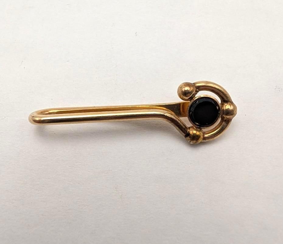 Gold Filled Cufflink & Tie Bar Set - 10