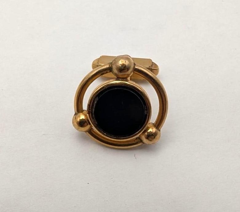 Gold Filled Cufflink & Tie Bar Set - 6