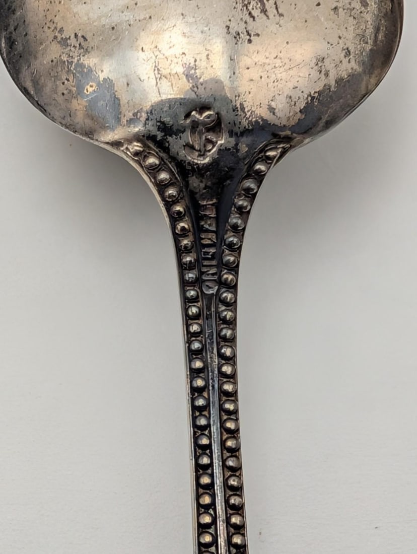 (5) Durgin Sterling Silver Teaspoons - 9