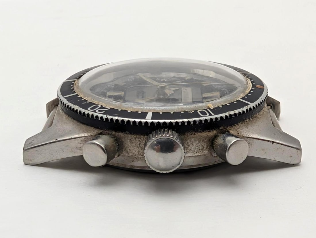 Vintage Le Marc 100 Incabloc Chronograph Wrist Watch - 6