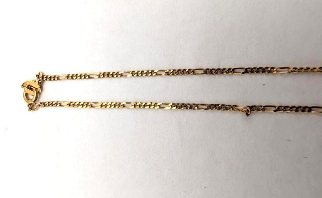 14K Yellow Gold Necklace - 4