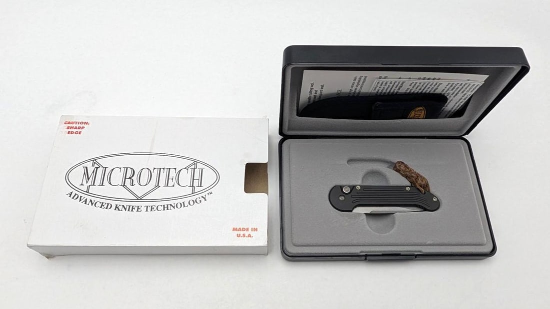 Microtech 300219 U.D.T. Automatic Knife: s.n. 1167, new in the box