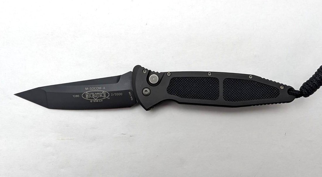 Microtech 300062 Mini Socom Tanto Automatic Knife - 5