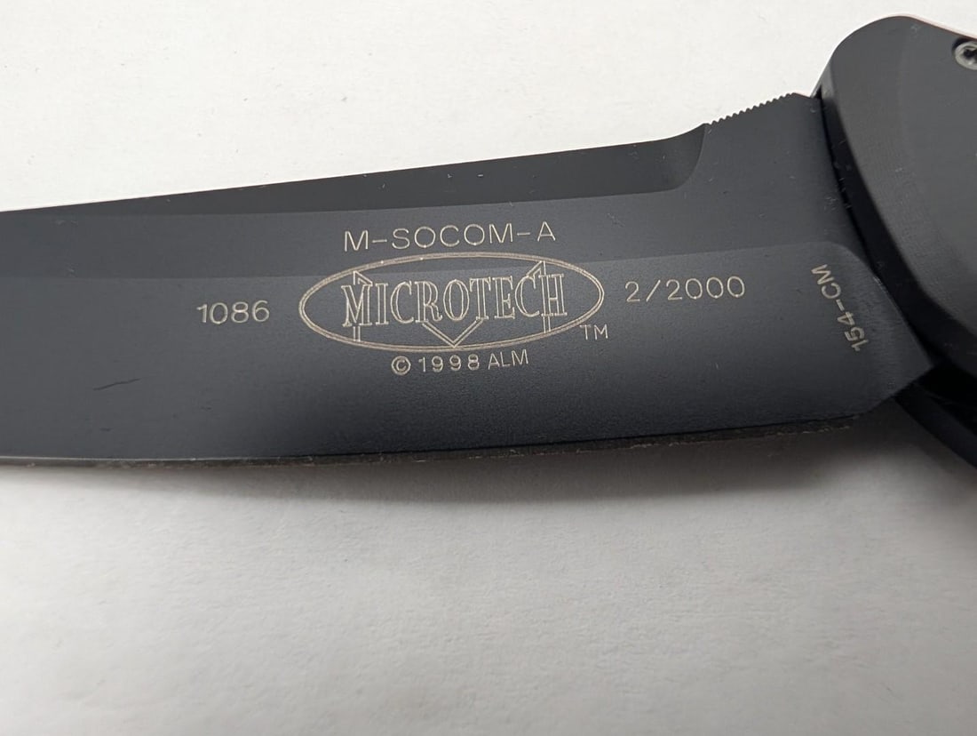 Microtech 300062 Mini Socom Tanto Automatic Knife - 7
