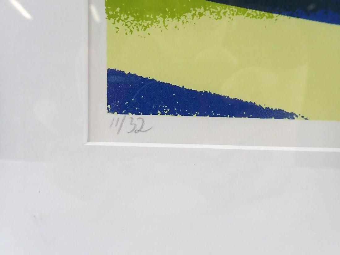 Carolyn Shattuck Silk Screen "Still Life with Pears" - 4