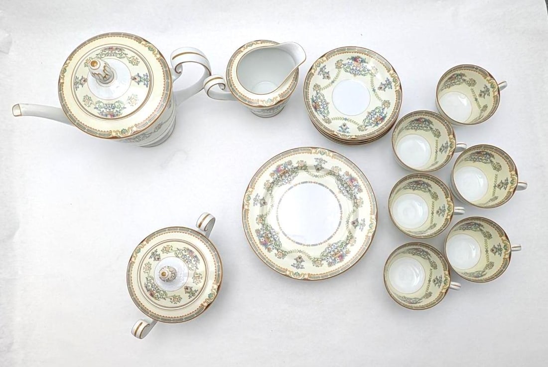 (21) Pc. Noritake China Tea / Luncheon Service (1 of 16)