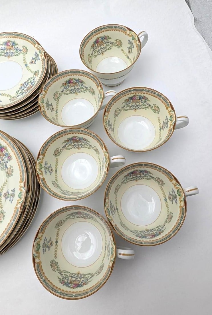 (21) Pc. Noritake China Tea / Luncheon Service - 2