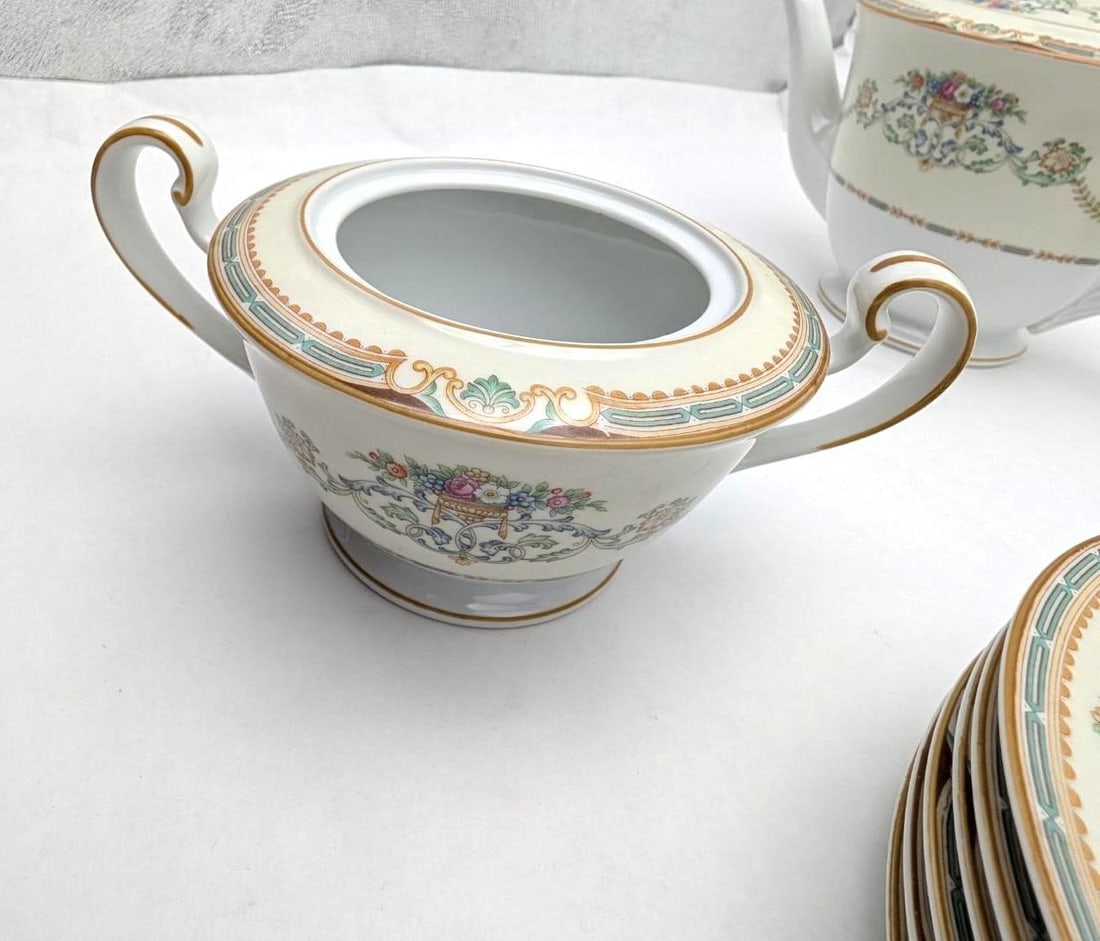(21) Pc. Noritake China Tea / Luncheon Service - 6