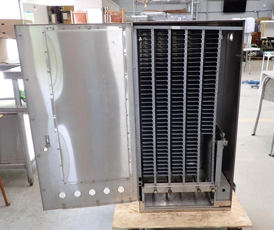 Vintage Stainless Steel Air Freshener Vending Machine - 2
