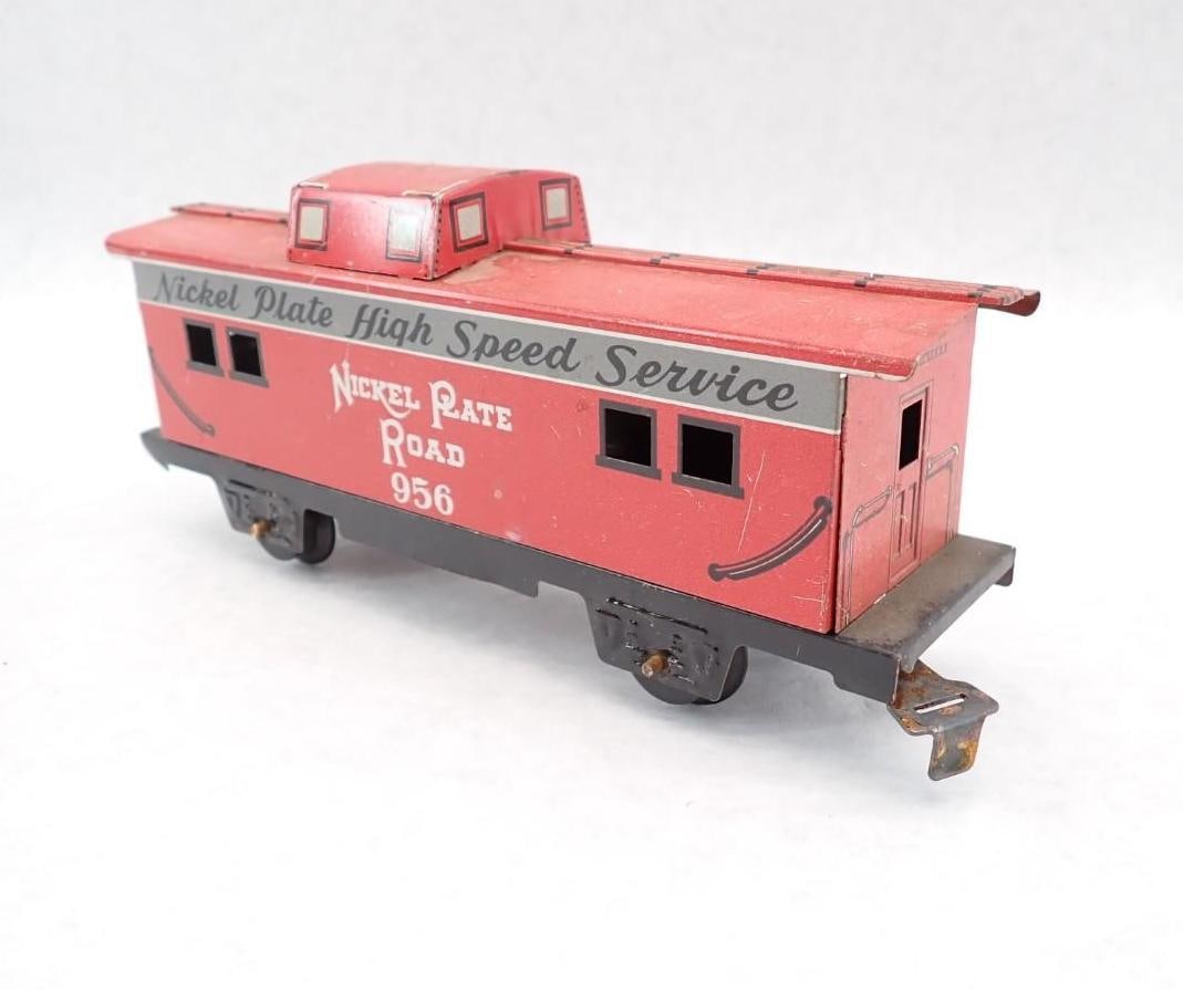 Vintage Mar Lines Key Wind Train Set - 10
