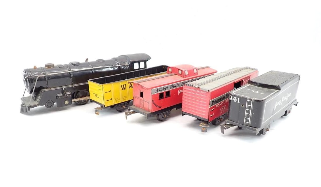 Vintage Mar Lines Key Wind Train Set (1 of 13)