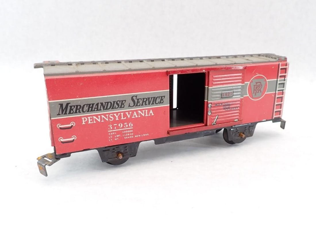 Vintage Mar Lines Key Wind Train Set - 7