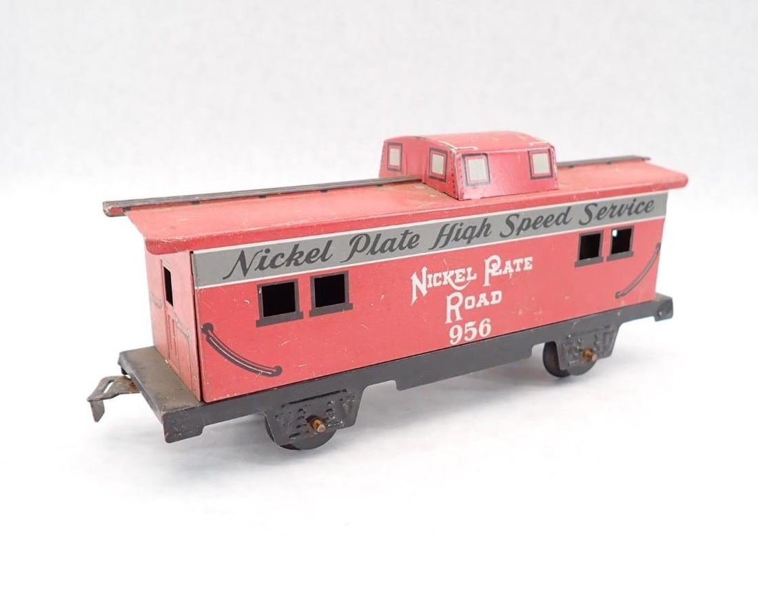 Vintage Mar Lines Key Wind Train Set - 9