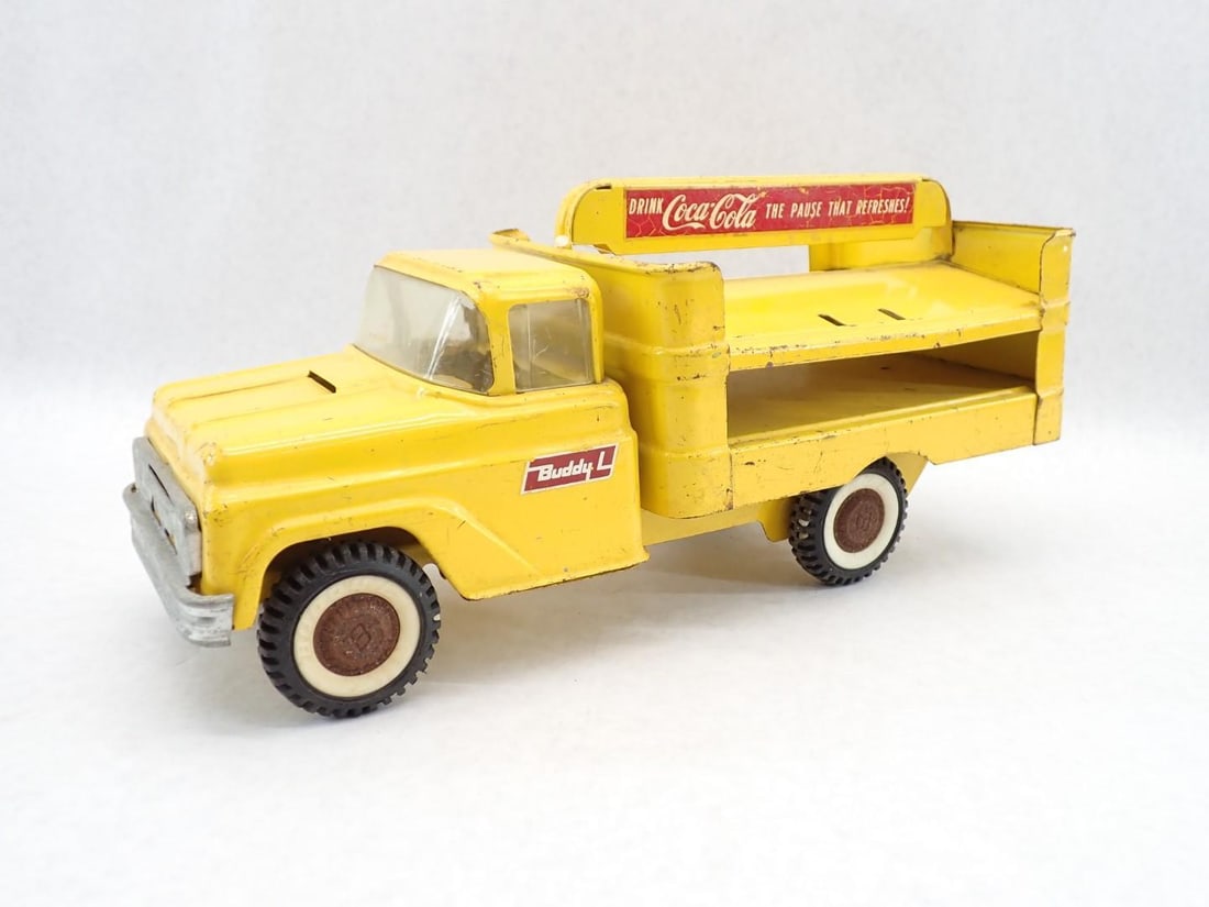 Vintage Buddy L Pressed Steel Coca-Cola Delivery Truck (1 of 7)