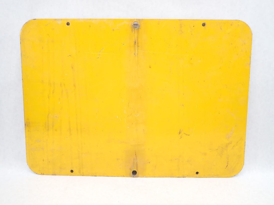 Vintage South Central Bell Telephone Co. Screen Printed Steel Warning Sign - 2