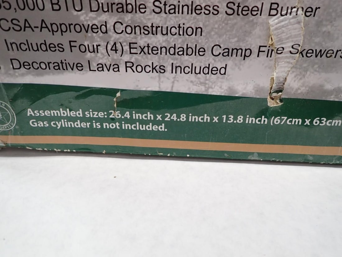 Boulder Creek Portable Gas Fire Pit - 3