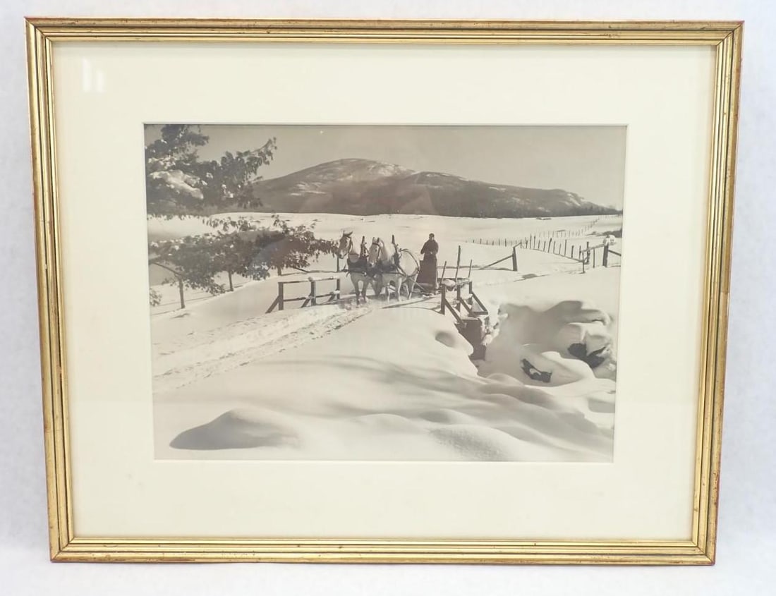 Edward Gockler Black & White Photograph "Winter Pastoral" (1 of 6)