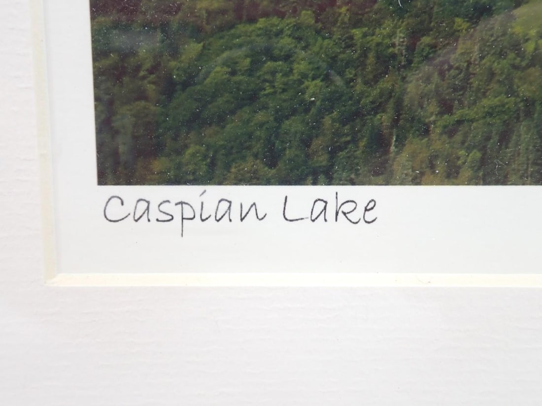 Robert Lyons Aerial Color Photograph "Caspian Lake" - 4