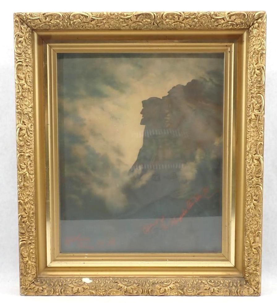 Vintage New Hampshire Fire Ins. Co. Advertising Lithograph (1 of 6)