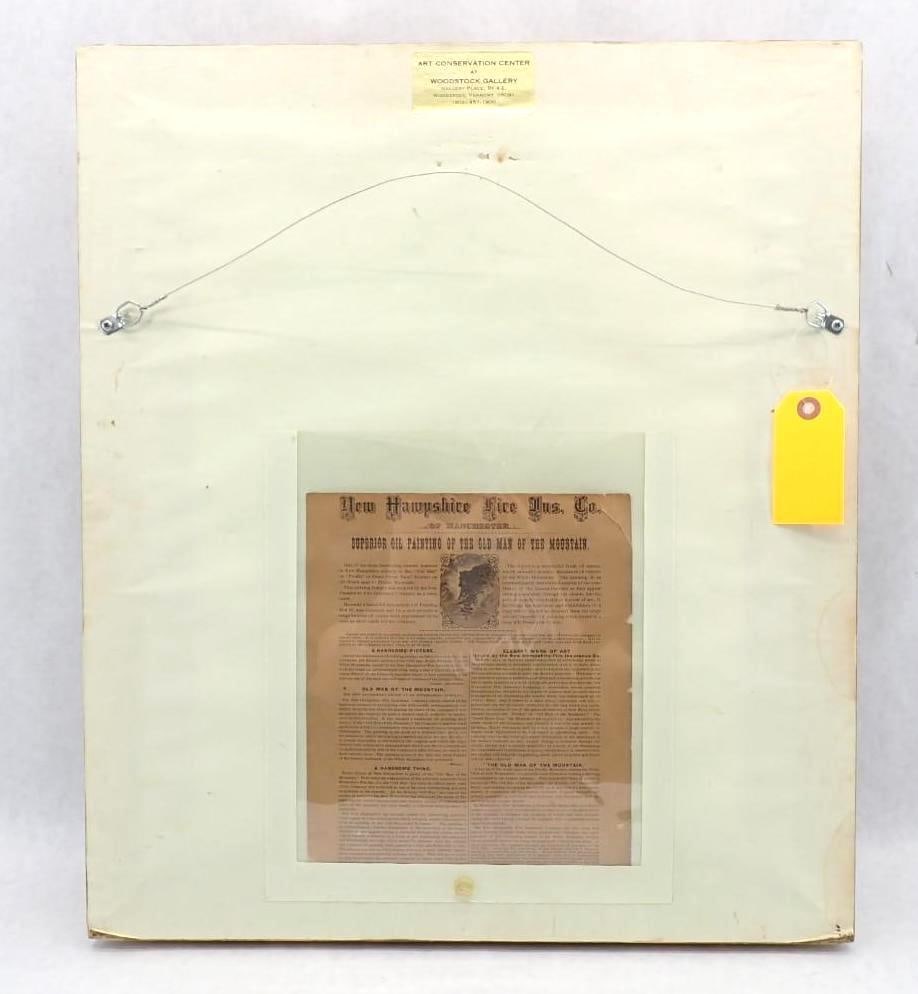 Vintage New Hampshire Fire Ins. Co. Advertising Lithograph - 5