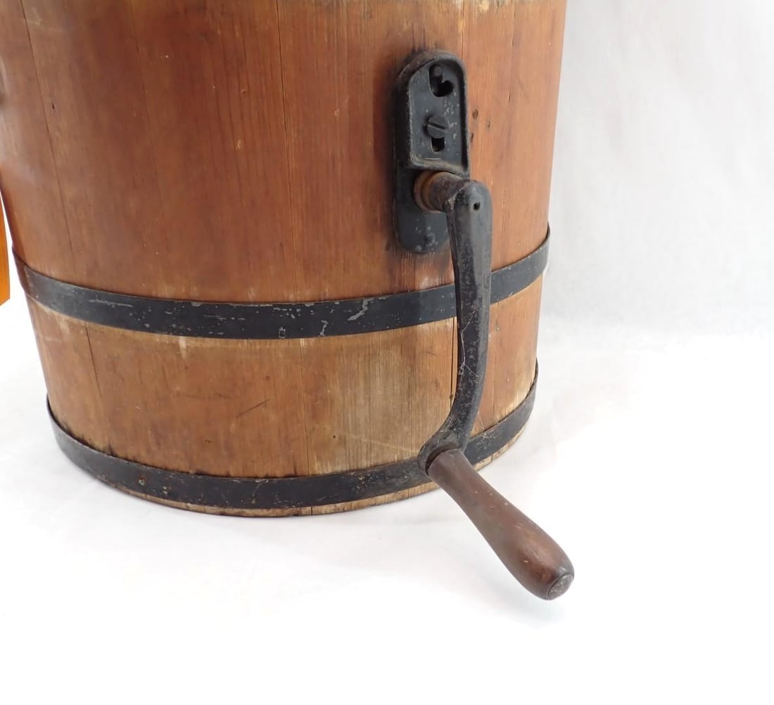 Antique Wood Churn - 2