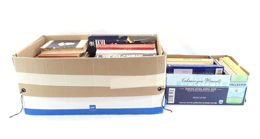 (2) Boxes of Books (1 of 3)