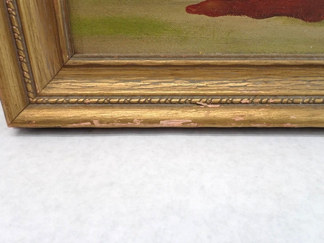 Vintage S. Vella Oil on Canvas Poppies Still Life Painting - 5