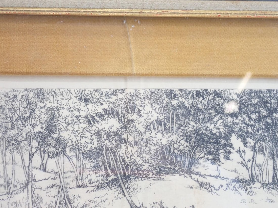 (3) Vintage Flat Art Objects - 8