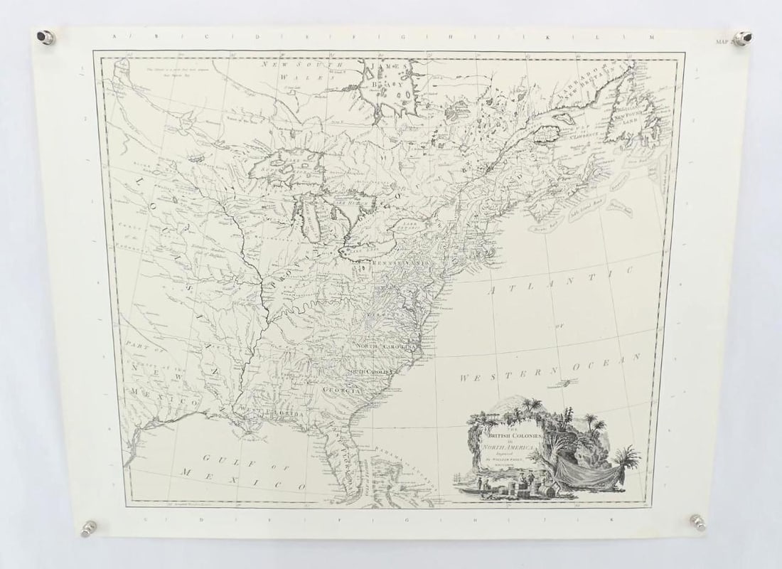 (20) Pc. Set Bowles Charts of the World - 13